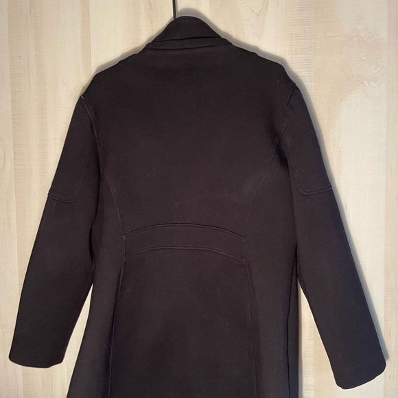 Andrew Marc black fleece coat jacket, size XXL - Picture 10 of 13